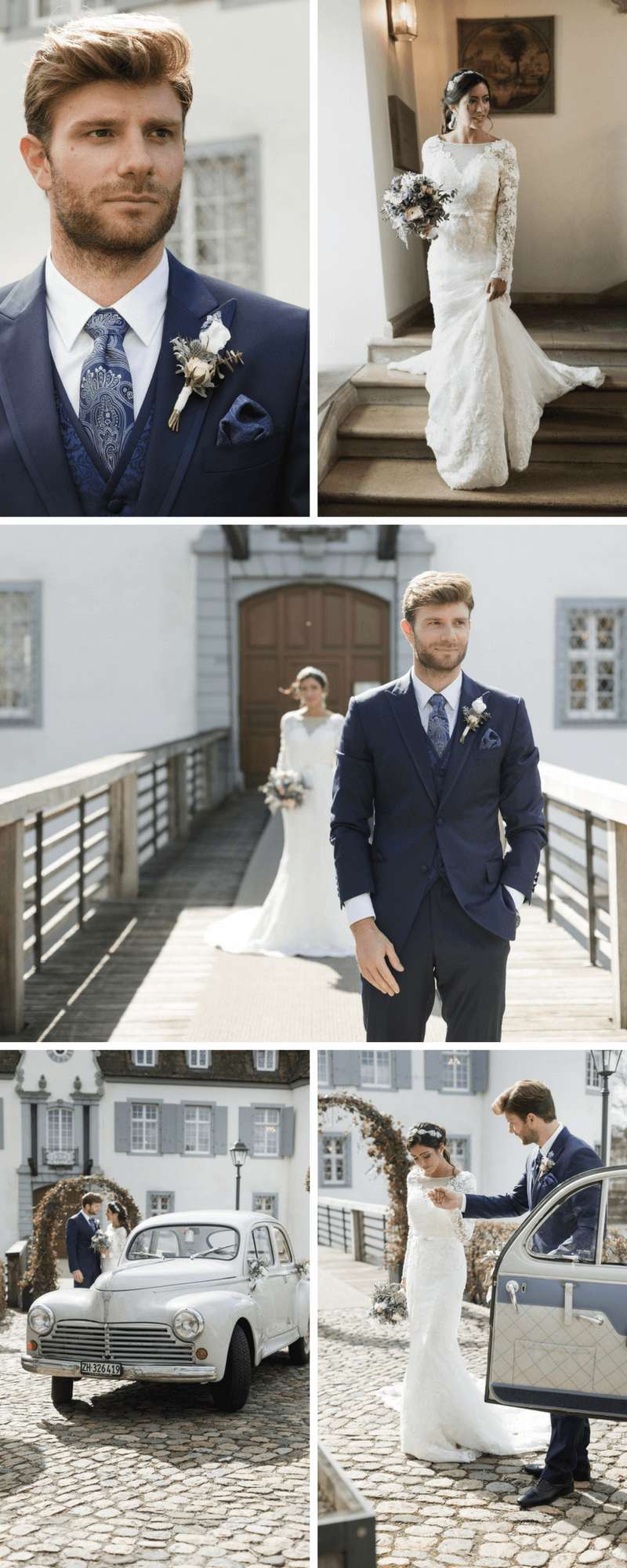 Barock Hochzeit, Hochzeit in Blau, Hochzeitsdeko blau