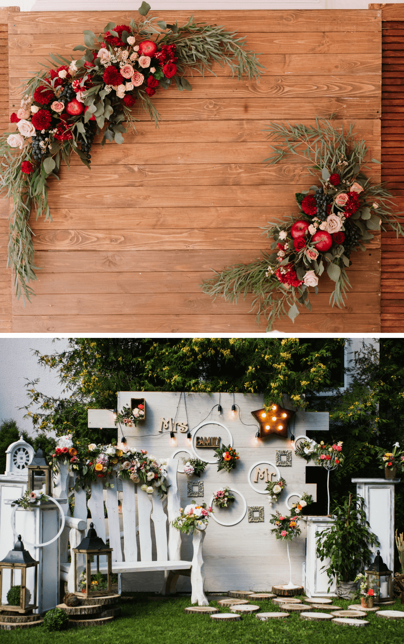 Fotobox für die Hochzeit: 40 coole Fotowand-Ideen - Hochzeitskiste