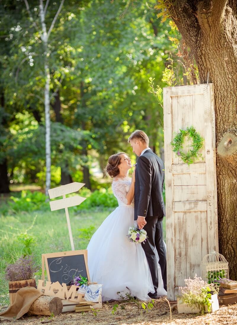 Fotobox für die Hochzeit 40 coole FotowandIdeen