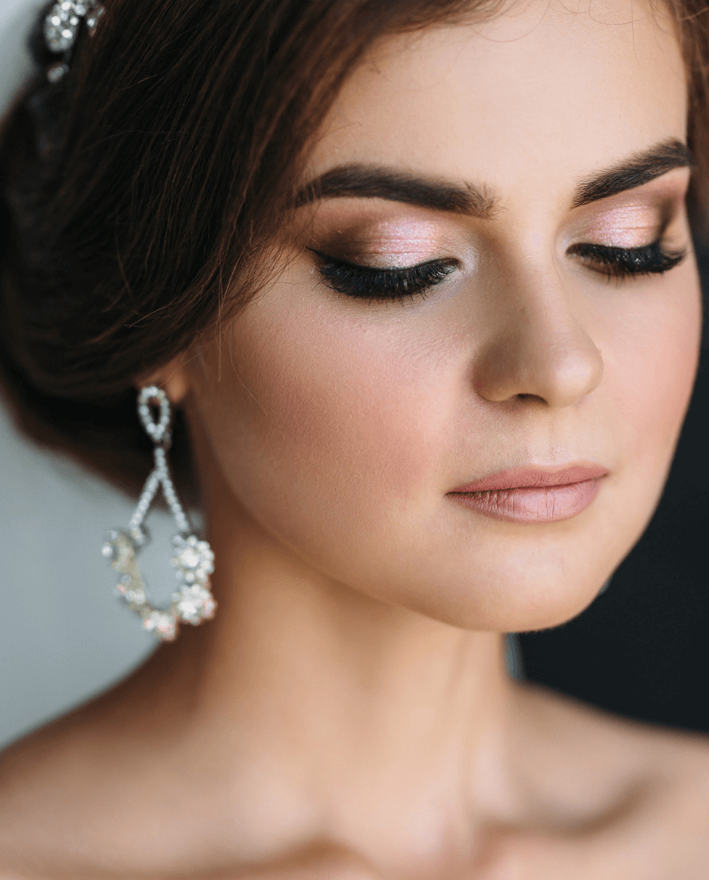 Brautstyling, Braut-Make-up, Braut Makeup, Make-up Ideen Hochzeit 