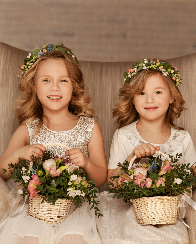 Blumenkinder Hochzeit, Blumenkinder Ideen, Hochzeit Kinder