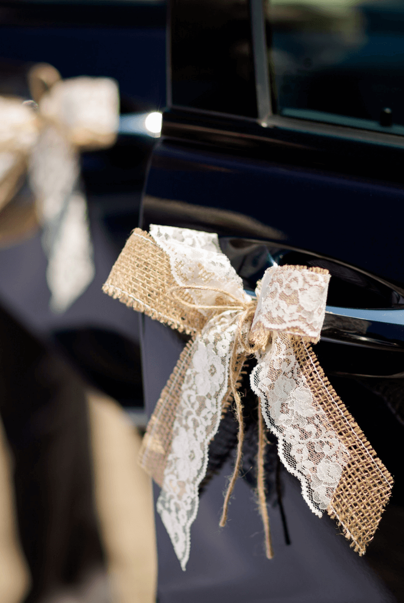 Antennenschleifen Tüschleife Autoschleifen Autoschmuck Schleifen Hochzeit