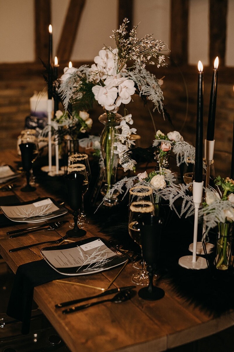 Authentische Rocker Hochzeit In Schwarz Weiss Hochzeitskiste