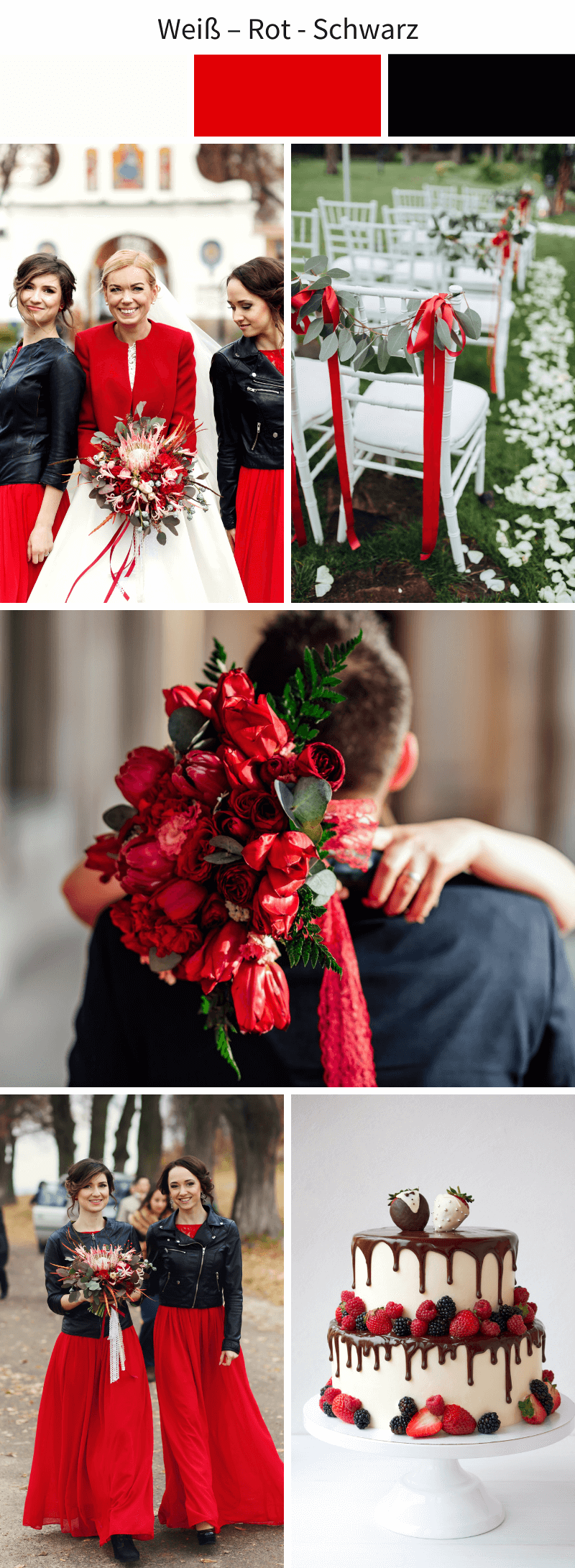 Hochzeitsinspirationen in Rot