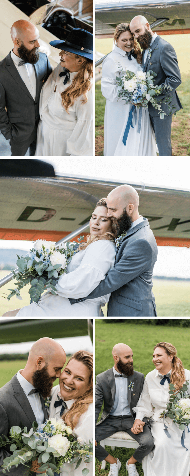 Hochzeit am Flugplatz, Hochzeit Flugzeuge, heiraten flugplatz, Hochzeitsmotto Fliegen