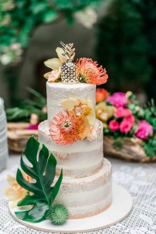 Tiki Hochzeit bunt, Hochzeit exotisch, Hochzeit tropisch, Sommerhochzeit, Hochzeitsfarben