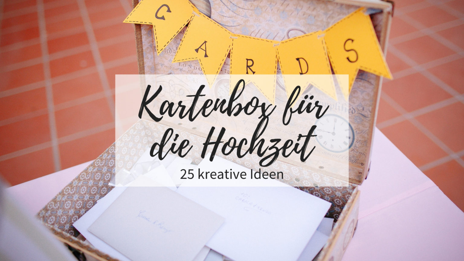 Transparente Kartenbox Für Hochzeiten & Partys - 22,1 Cm Mit Blauer Goldfolie