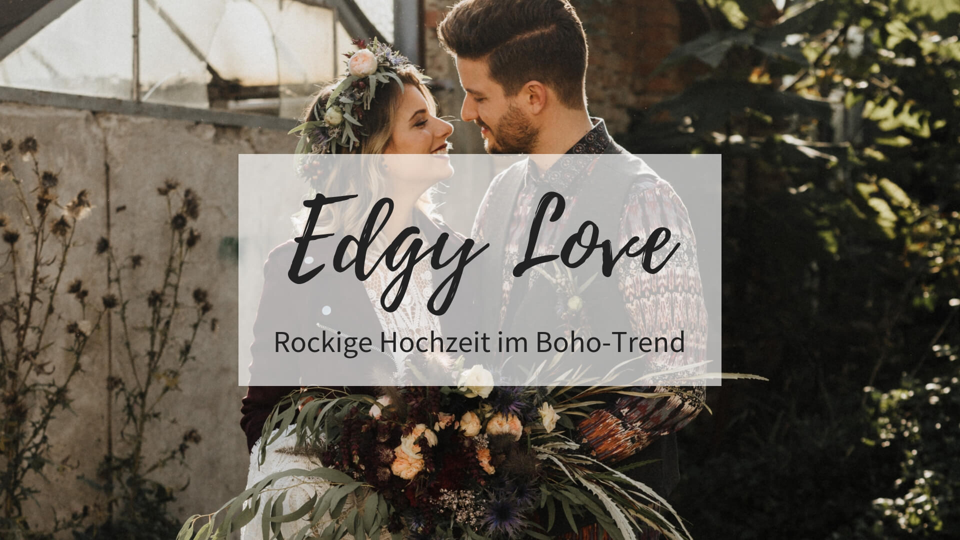 edgy hochzeit, rockige hochzeit, hochzeit boho, hochzeit schwarz