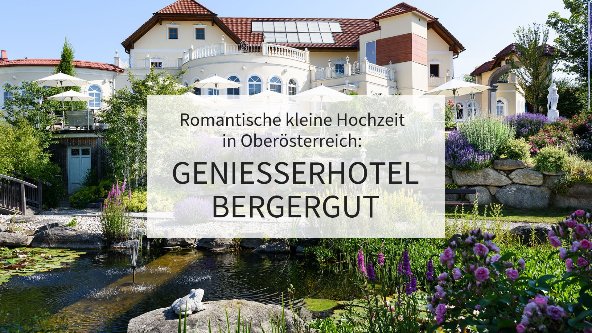 Kleine Hochzeit in Oberösterreich