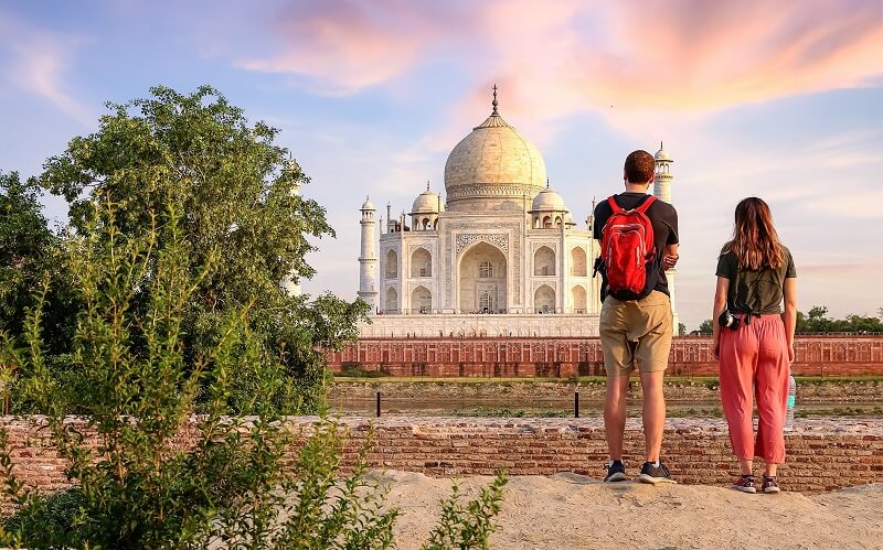Flitterwochen Indien, Taj Mahal