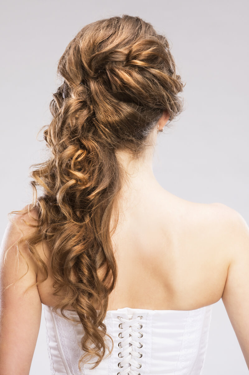 Brautfrisur Halboffen Fur Lange Haare 30 Ideen Hochzeitskiste