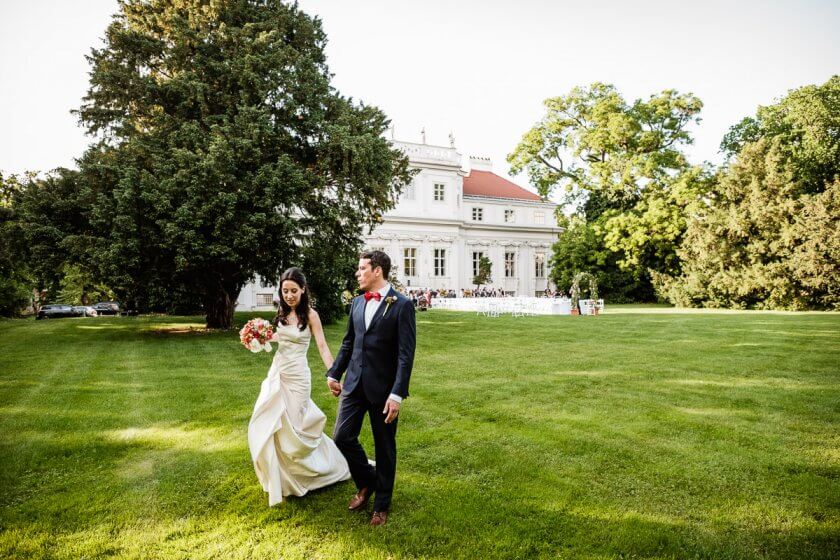 Hochzeit im Freien, Palais Schönburg