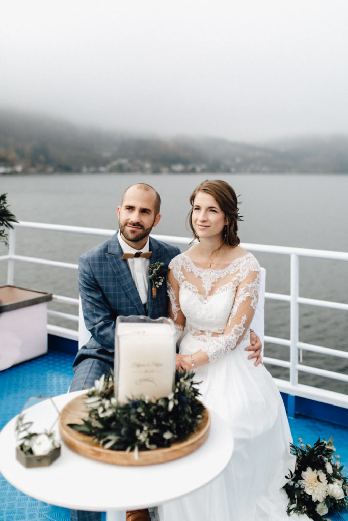 Hochzeit auf einem Schiff - Traurede