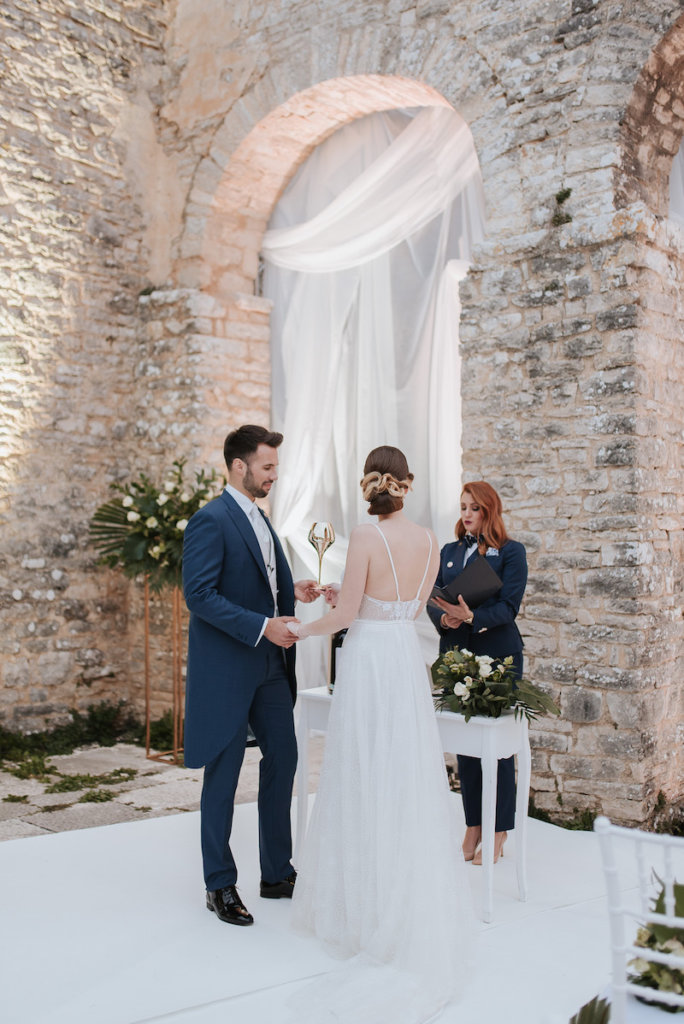 Elopement Wedding in Kroatien - Trauung