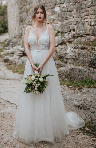 Elopement Wedding in Kroatien - Brautkleid