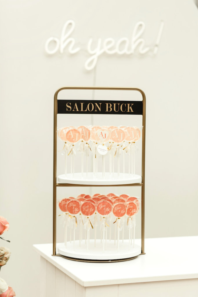 Lollipop-Glamour zur Hochzeit - Etagere