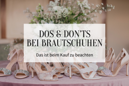 Dos und Don'ts bei Brautschuhen - Titelbild