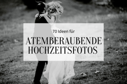 Atemberaubende Hochzeitsfotos-Titelbild
