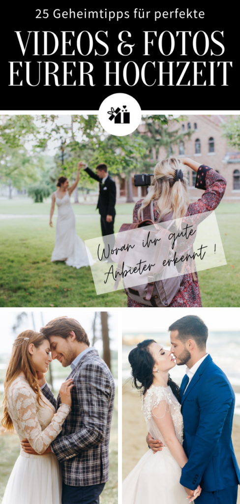 Perfekte Hochzeitsvideos_Pinterest Collage