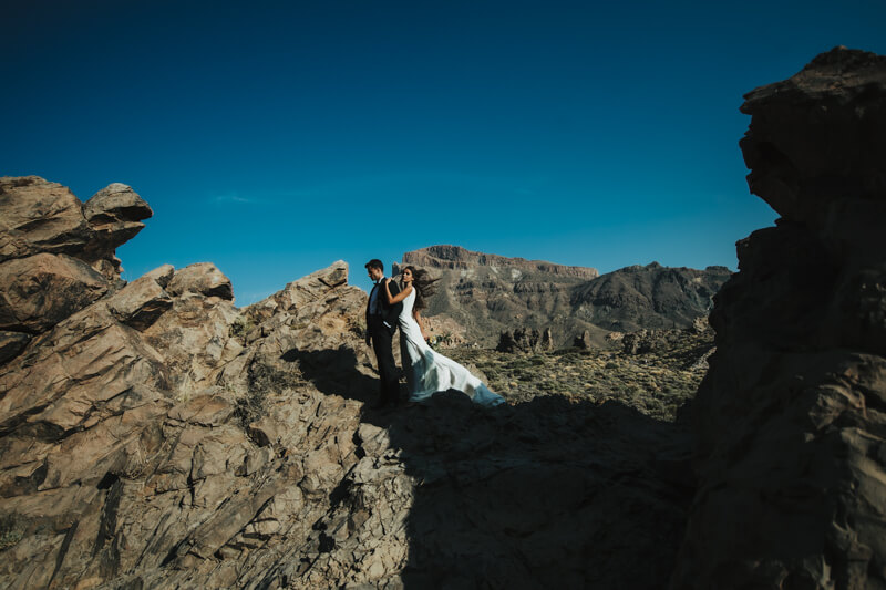 Heiraten auf Teneriffa am Fuße des Pico del Teide