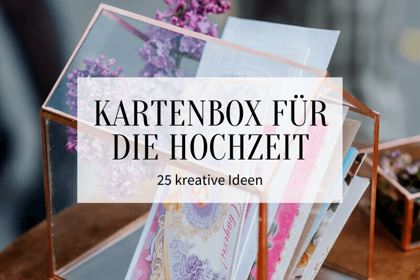 Briefbox Truhe SCHMETTERLING FLIEDER Hochzeit Kartenbox Geschenkbox Erinnerung 
