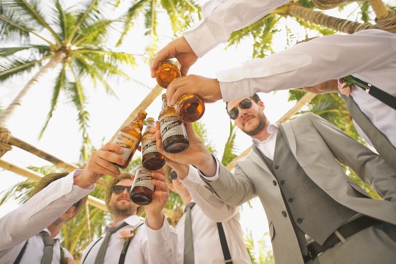 Bier zur Hochzeit ist ein Muss