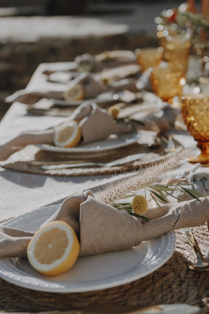 Hochzeit auf Ibiza mit naturverbundener Hochzeitsdeko