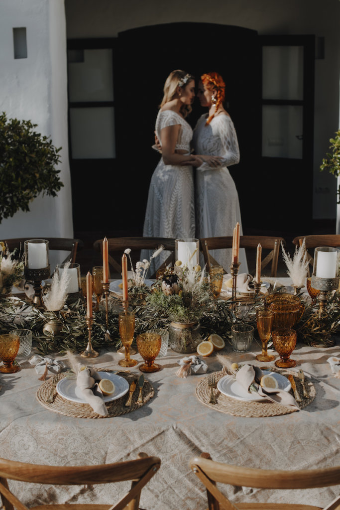 Hochzeit in mediterraner Finca