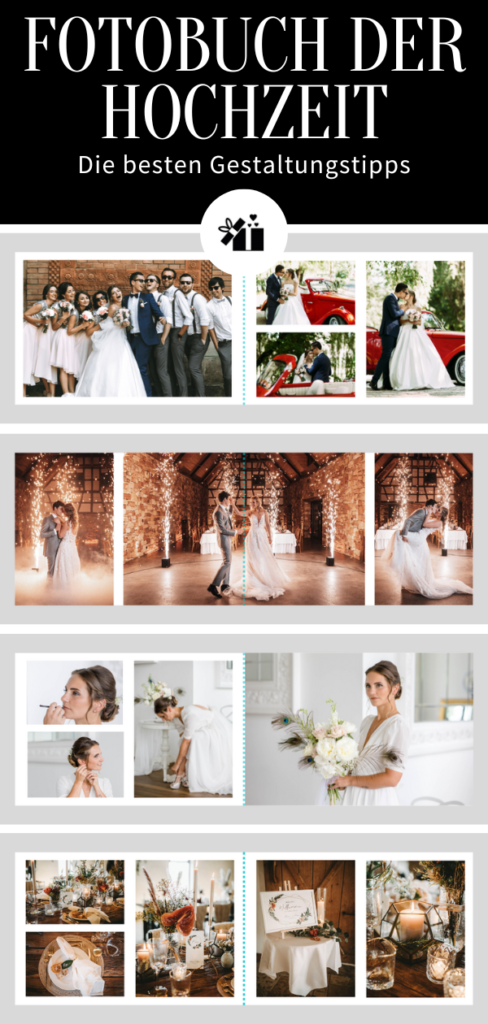 Fotobuch der Hochzeit - Pinterest
