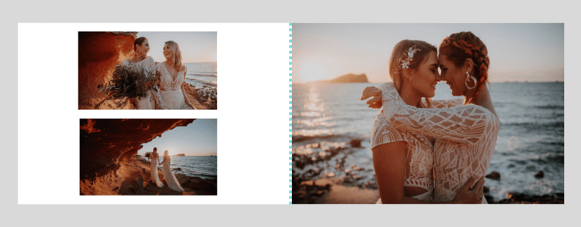 Tolle Abschlussfotos im Hochzeitsalbum
