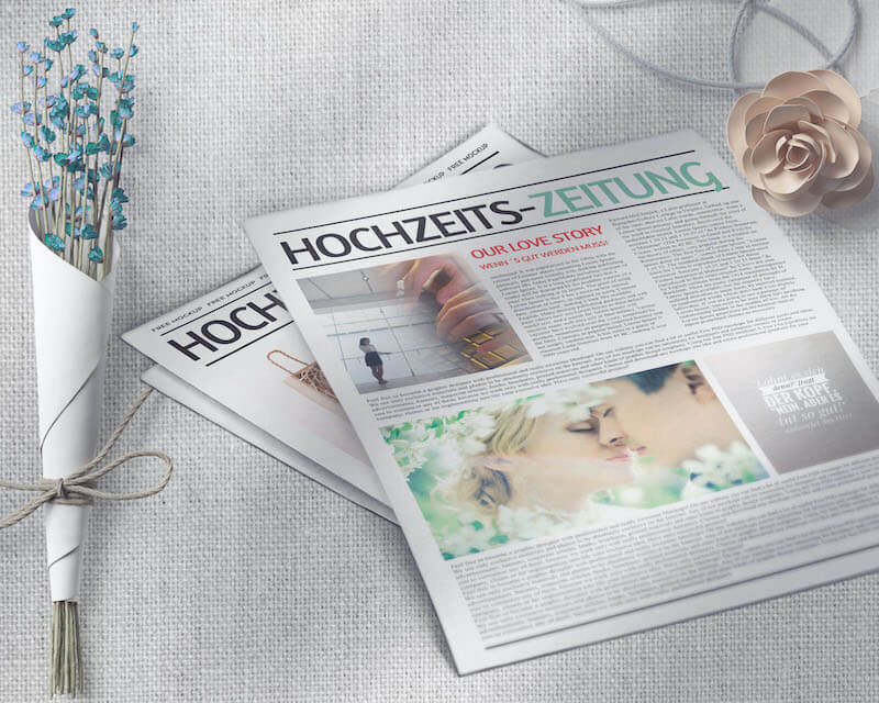 HochzeitszeitungIdeen und Tipps von HochzeitExtrablatt Hochzeitskiste