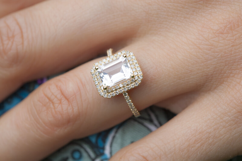 Verlobungsringe mit großem Diamant
