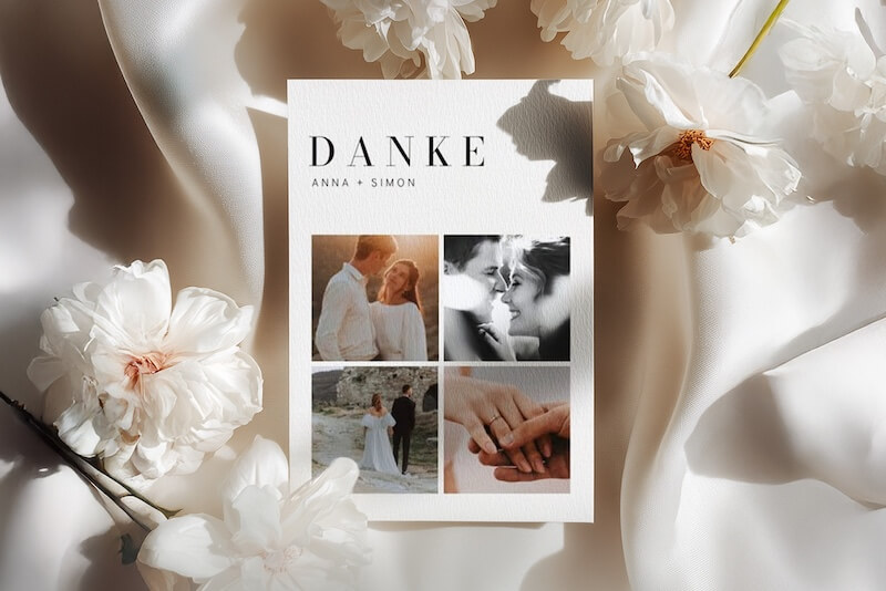 Elegante Hochzeitspapeterie