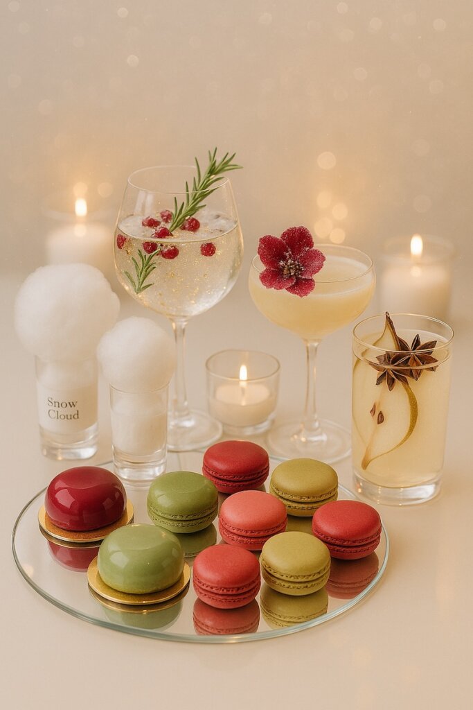 Rot und Gründ als Dekoidee für Winterhochzeiten