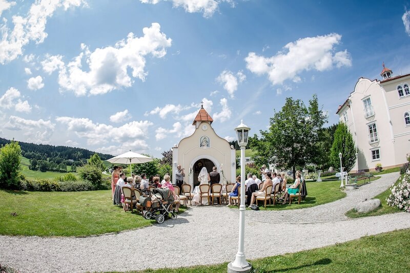 Kleine Hochzeit in Oberösterreich im Genießerhotel Bergergut