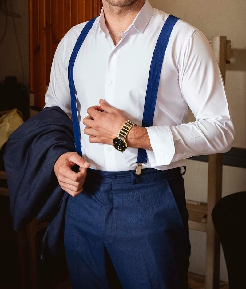 Bräutigam Anzug Trends in Navy Blue