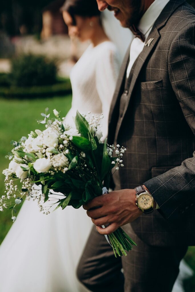 Hochzeitsanzug Trends mit Karo-Muster